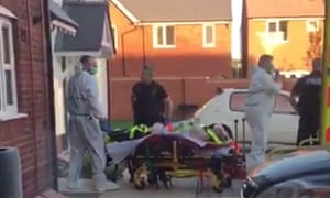 Emergency services on the scene of the latest novichok scare in Amesbury.