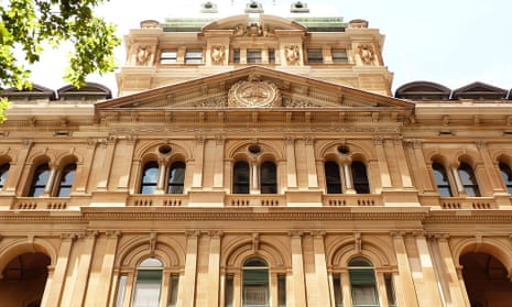 A view of the chief secretary’s building in Sydney