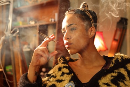 The greatest poster-girl for hedonism the world has ever seen ... Vod (Zawe Ashton).