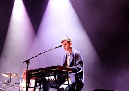 James Blake at Field Day festival this year.