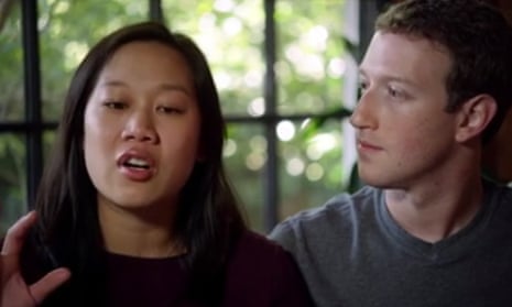 Mark Zuckerberg and wife Priscilla Chan. Zuckerberg has said he wants to build an AI butler for his home