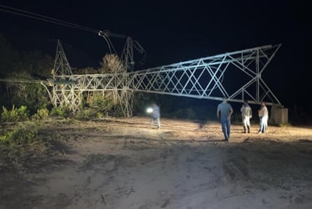Документ из Националне агенције за електричну енергију (Анеел) је у јануару 2023. године пријавила нападе на Бразилске далеководне линије напајања у јануару 2023. године.