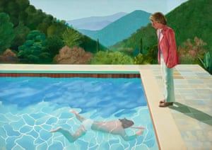 Portrait of an Artist (Pool with Two Figures), 1972 David Hockney.