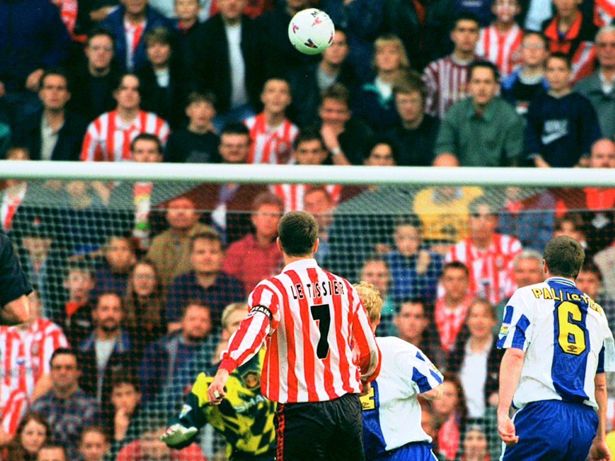 Premier League At 25 Best Goal Matt Le Tissier V Manchester United 1996 Football The Guardian