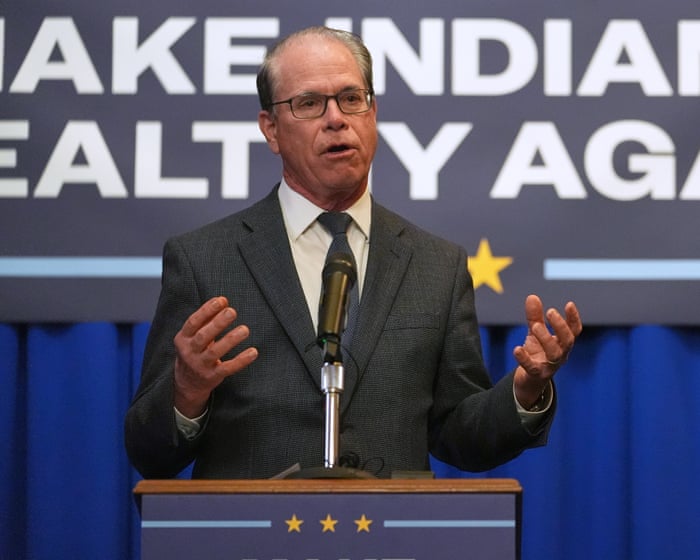 Republican Indiana governor calls  special session to redraw congressional maps
