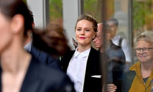 Image result for Geoffrey Rush touched Eryn Jean Norvill's breast on stage, fellow actor tells court