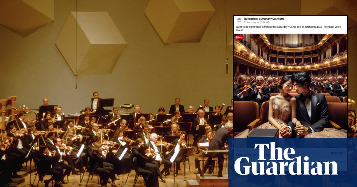 ‘The worst AI-generated artwork we’ve seen’: Queensland Symphony Orchestra’s Facebook ad fail