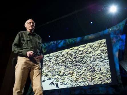 Brand discusses the dawn of de-extinction, during a Ted Talk in Long Beach, California, 2013