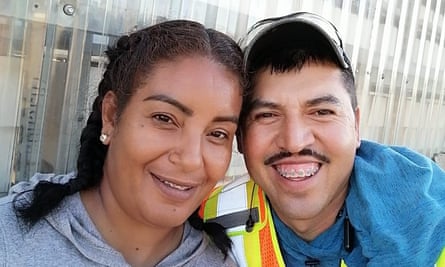 Erika Zavala and Jesus Molina, who were sent back to Mexico from their farm jobs in British Columbia.