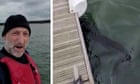 'Environmental disaster': sailor shows oily sludge polluting water in Poole harbour - video