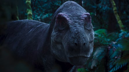 A Tyrannosaurus rex in Walking With Dinosaurs.