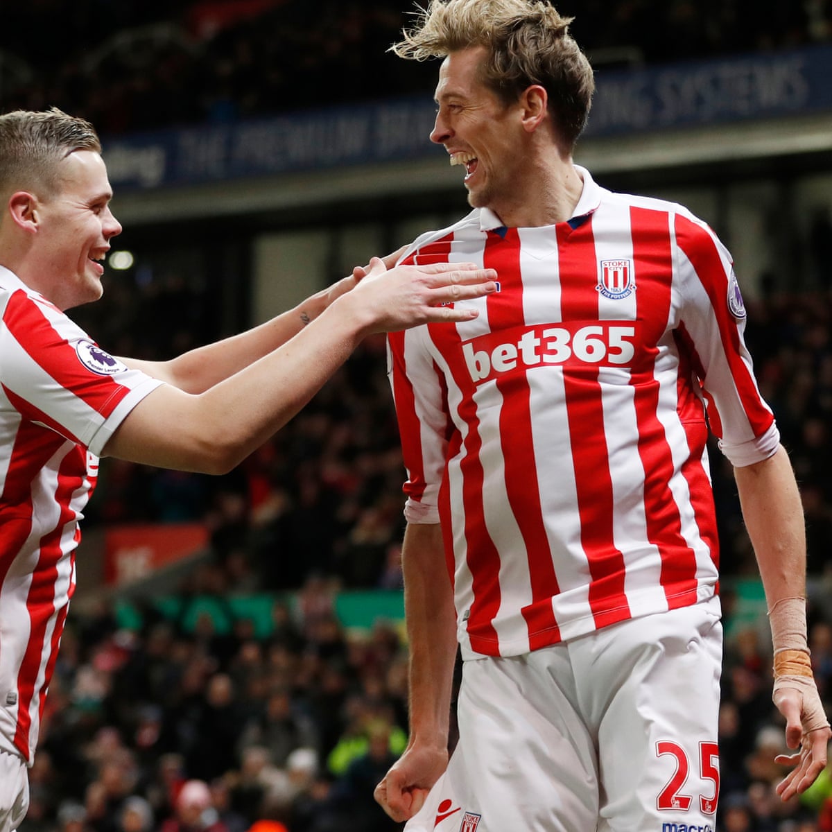 Stoke S Peter Crouch Strikes Again To Give Watford The Cold Shoulder Premier League The Guardian