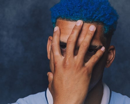 Ronald Araújo of Uruguay covers his face with his familiar goal celebration.