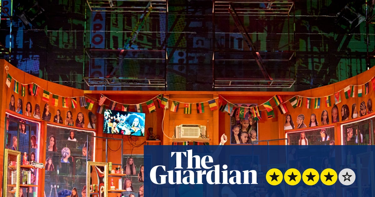 Jaja’s African Hair Braiding review – crowd-pleasing energy, charisma and expert comic timing