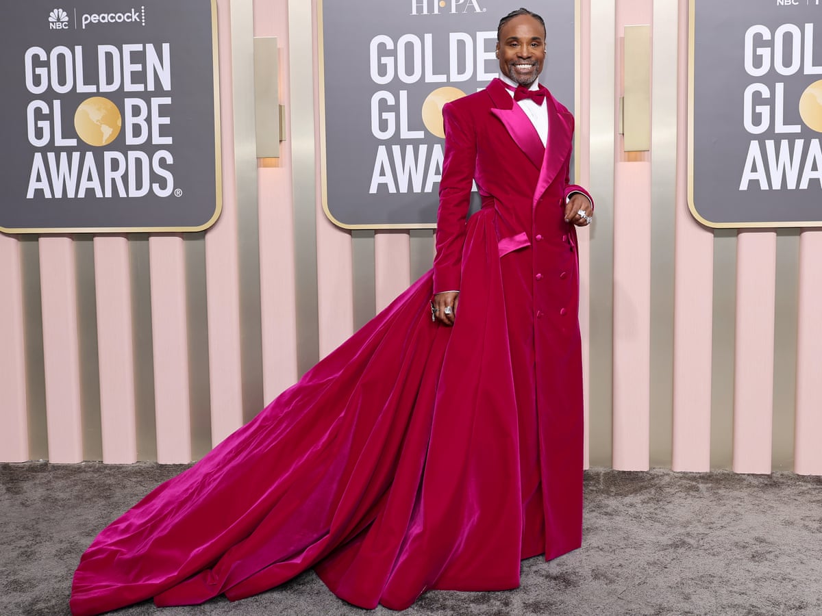 Menswear steals the show on a grey Golden Globes red carpet | Fashion | The Guardian Menswear steals the show on a grey Golden Globes red carpet | Fashion | The Guardian