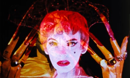 The Scarlet Woman (Marjorie Cameron) from Inauguration of the Pleasure Dome.