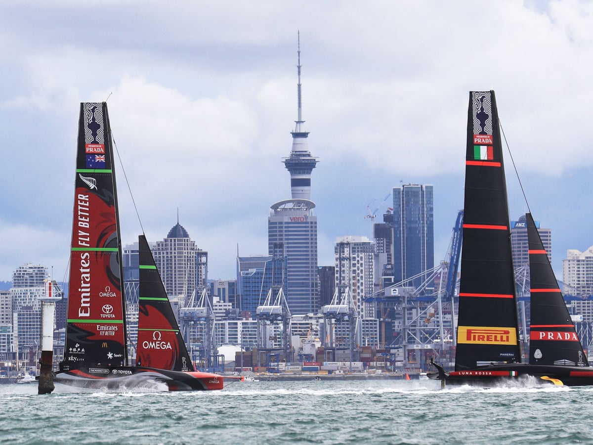 Team New Zealand On Brink Of America S Cup Victory After Race Nine Win America S Cup The Guardian When Is Americas Cup 2022