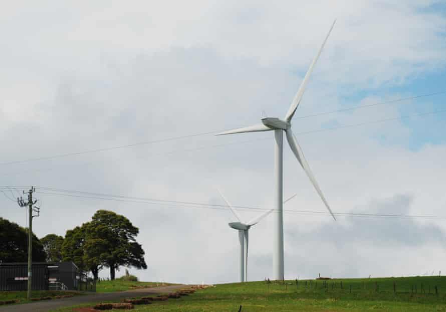Hepburn Wind Farm, Victoria, Australia.