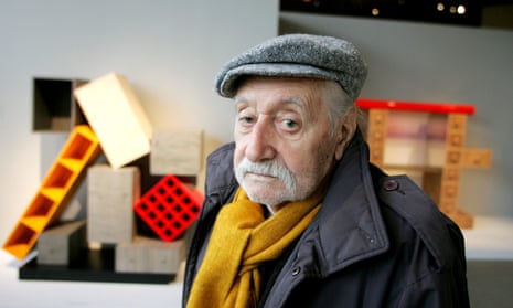 Ettore Sottsass, the founder of the Memphis Group and the focus of a new exhibition at the Met Breuer