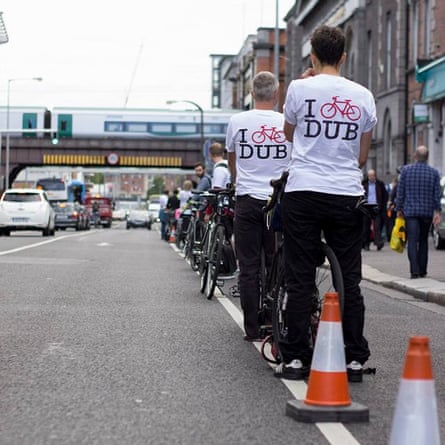 I Bike Dublin defend cycle lanes.