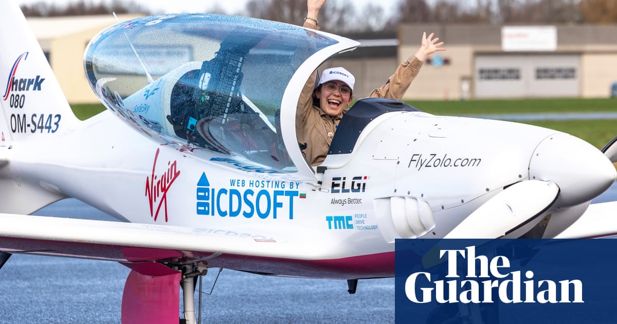Around the world in 155 days: the teenager who flew into record books | Belgium | The Guardian