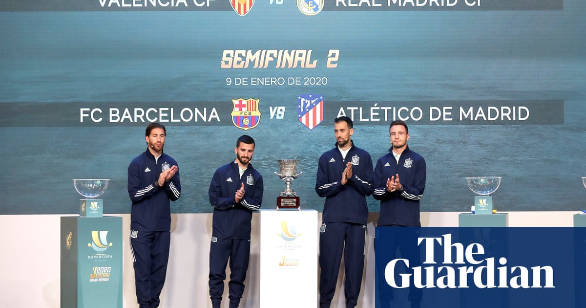 Spanish state TV shuns Super Cup in Saudi Arabia over human rights fears