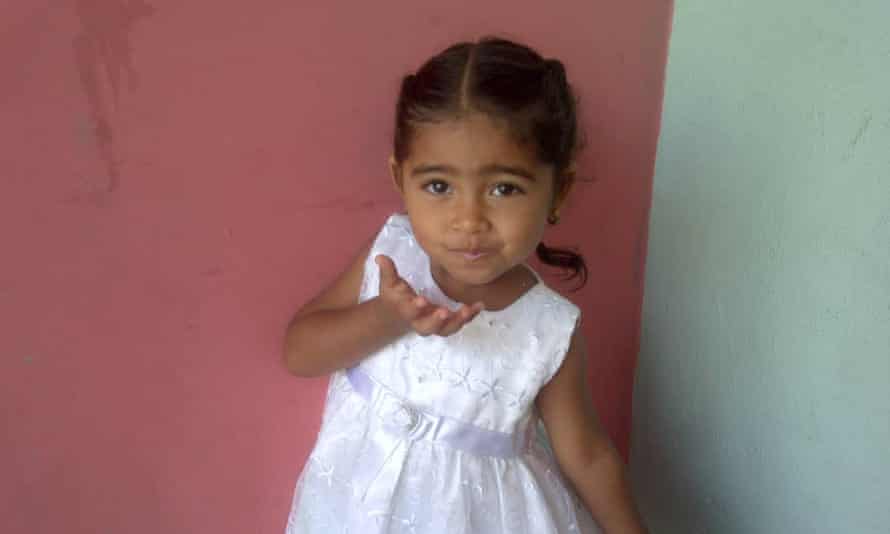 Victoria Martínez who died in August aged three after contracting a bacterial infection at the paediatric hospital in Barquisimeto.