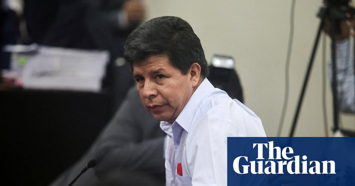 Peru's ousted president of the poor' gets 11-year sentence for rebellion