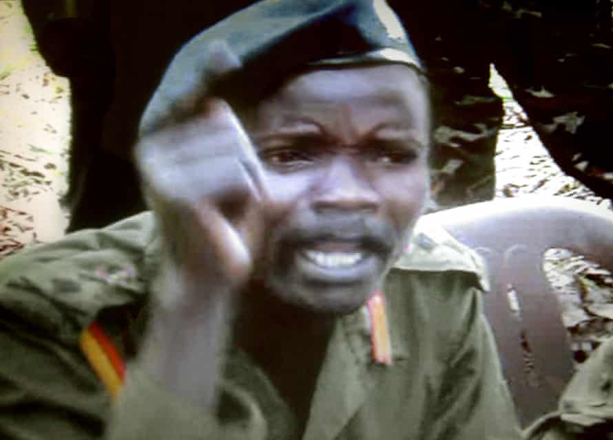Screengrab of Joseph Kony, from 2006