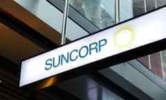 A Suncorp sign