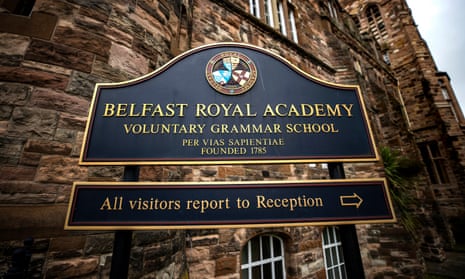 The Belfast Royal Academy in Northern Ireland is making face marks compulsory for both students and staff.