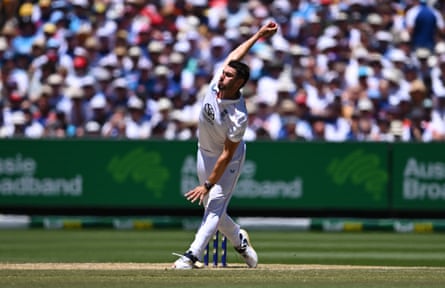 Josh Tongue of England bowls during day two