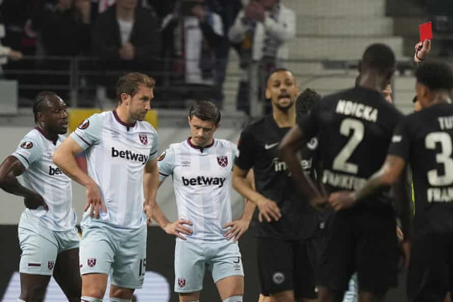 Eintracht Frankfurt v West Ham: Europa League semi-final, second leg – live! | Europa League 6 Aaron Cresswell will miss the final, should West Ham get through...