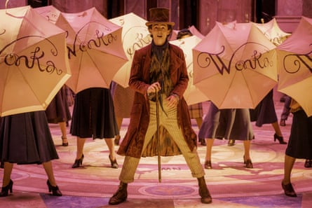 Timothée Chalamet in Wonka.