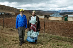 <strong>Buzile Justice Nyakaza<br></strong>Lawyers representing the miners say that thousands of other former workers could be eligible for compensation if the case is successful.<br><br>Nyakaza, pictured with his wife, Nowongile, was diagnosed with silicosis after working in the mines for 32 years. He says he has so far recieved no compensation and is unable to work<strong><br></strong>