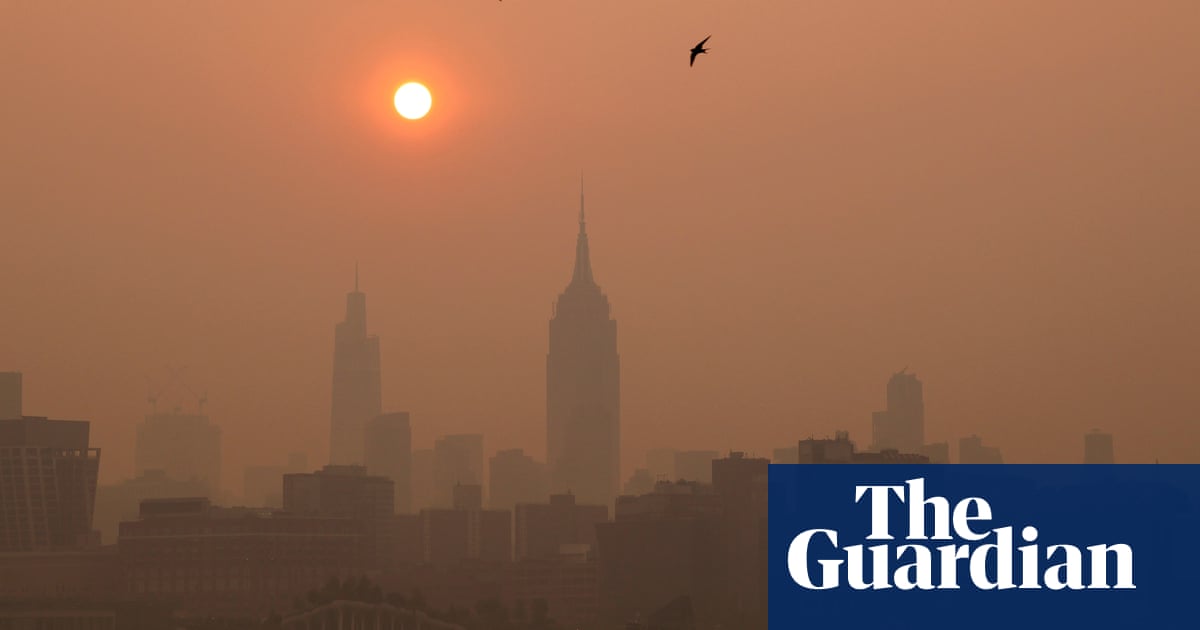 ‘Nowhere is safe now’: wildfire smoke brings climate crisis home to Americans
