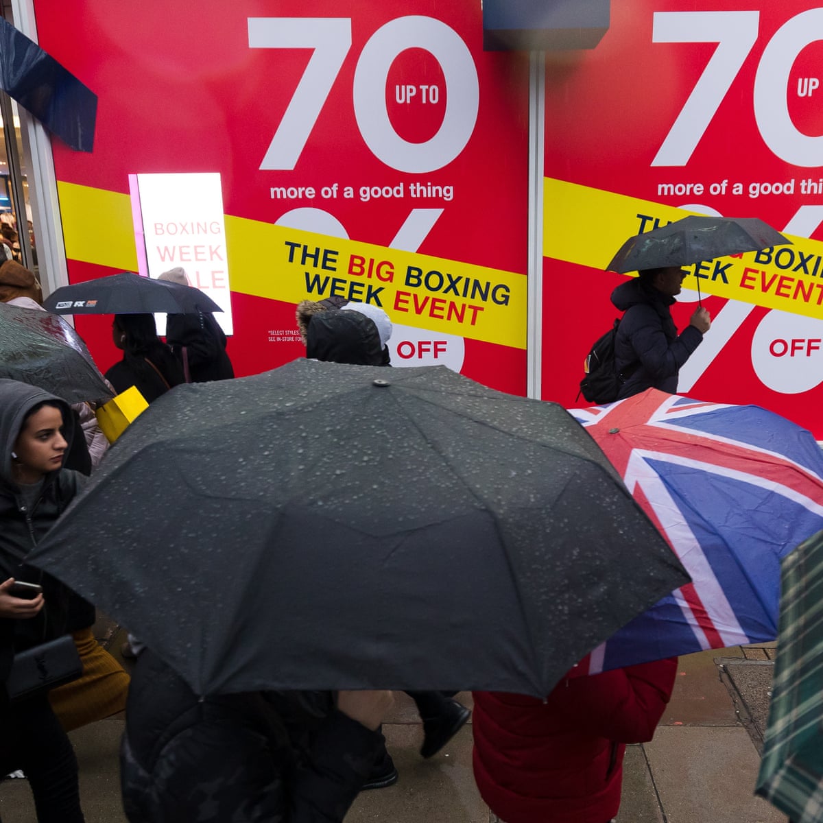 Boxing Day Sales Dip Blamed On Poor Weather And Black Friday Retail Industry The Guardian