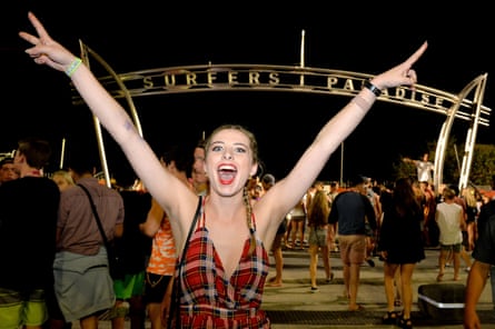 A fraction of the whole … the annual Schoolies festival