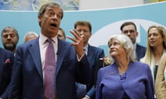 Nigel Farage and Ann Widdecombe