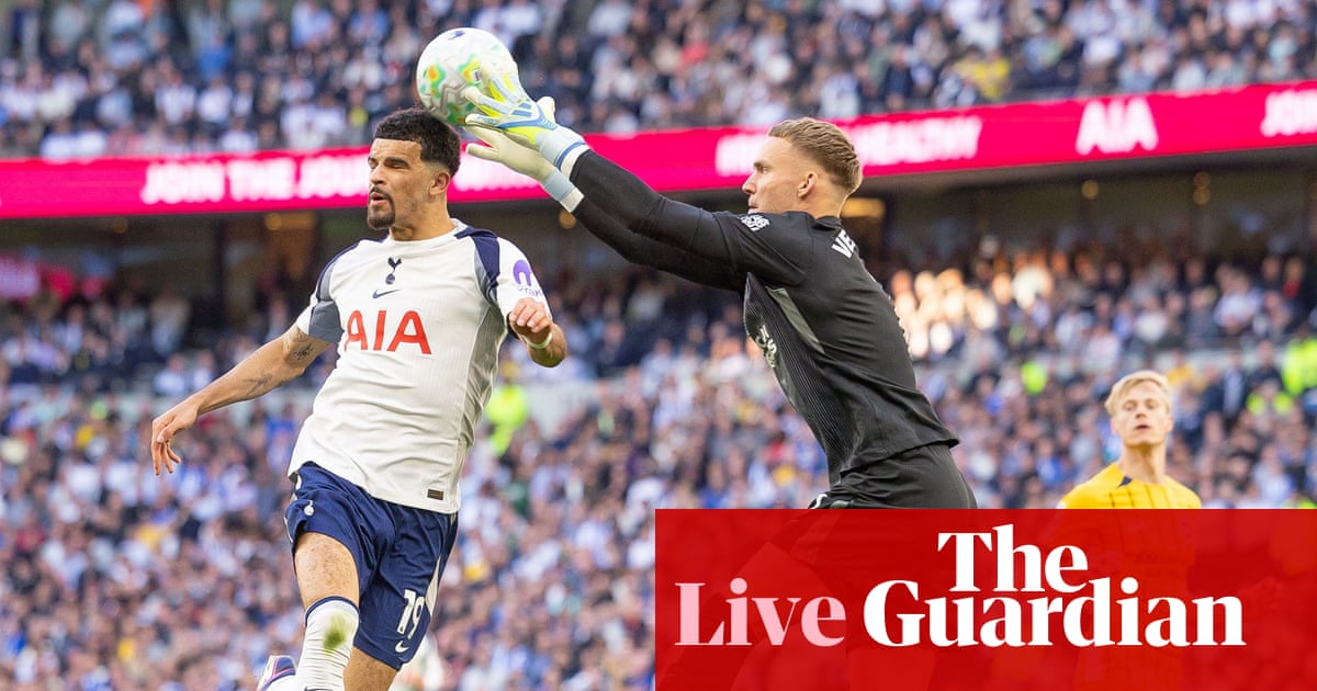 Tottenham Hotspur v Brighton: Premier League – live