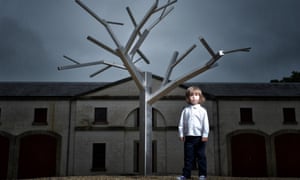 Antony Gormley’s tree will be part of the Walking for Waiting for Godot event.