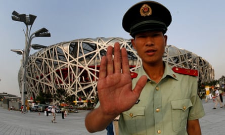 China’s National Stadium in Beijing, known as “the Bird’s Nest”