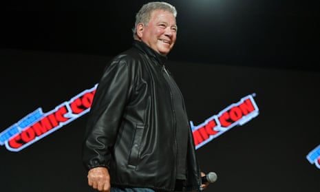 William Shatner at New York Comic Con on 7 October.