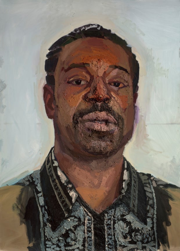 Enocio by Sedrick Huckaby, one of the artworks on display at the Boston Museum of Fine Arts.