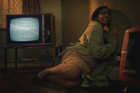 Anjana Vasan in the Black Mirror episode Demon 79.