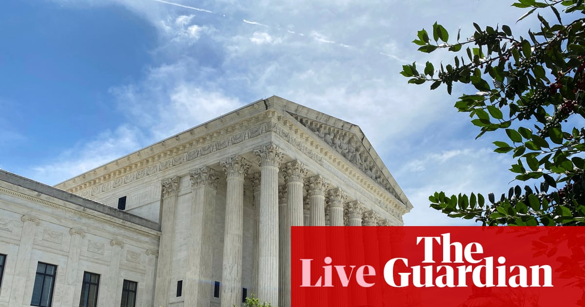 Supreme court rejects appeal from Jeffrey Epstein associate Ghislaine Maxwell US politics live