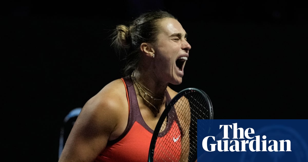 Sabalenka to face Rybakina in WTA Finals decider after holding off Anisimova