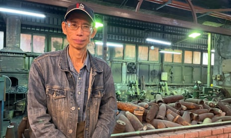 Wu Tseng-dong makes knives from explosive shells that China fired at his island. Inside Taiwan: Standing up to China.