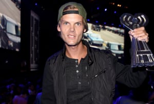 2014 iHeartRadio Music Awards - Backstage &amp; AudienceLOS ANGELES, CA - MAY 01: DJ Avicii backstage at the 2014 iHeartRadio Music Awards held at The Shrine Auditorium on May 1, 2014 in Los Angeles, California. iHeartRadio Music Awards are being broadcast live on NBC. (Photo by Jason Merritt/Getty Images for Clear Channel)