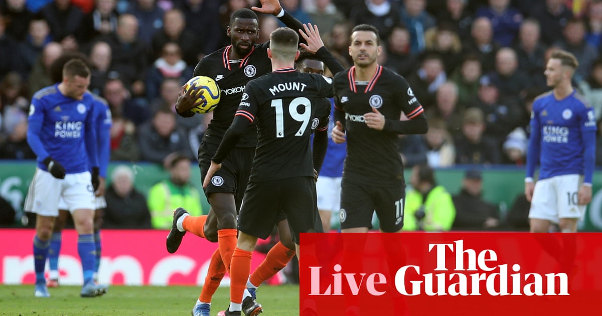 Leicester City 2 2 Chelsea Premier League As It Happened Football The Guardian